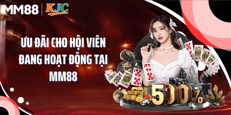 Ưu đãi cho hội viên đang hoạt động tại MM88
